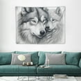 thumbnail image 1 of GOSMITH Tapestry Wolf Fabric Tapestry Wall Hanging for Room/Living Room/Dorm 40x30 Inch, 1 of 7