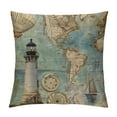 thumbnail image 1 of GOSMITH Throw Pillow Covers Lighthouse Pillow Case for Home Couch Sofa Bed House Decor Pillowcases for Sofa Couch Patio, 1 of 5