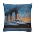 thumbnail image 1 of GOSMITH Titanic Pillow Covers Super Soft Pillow Cases Rectangle Decorative Throw Pillowcase, 1 of 5