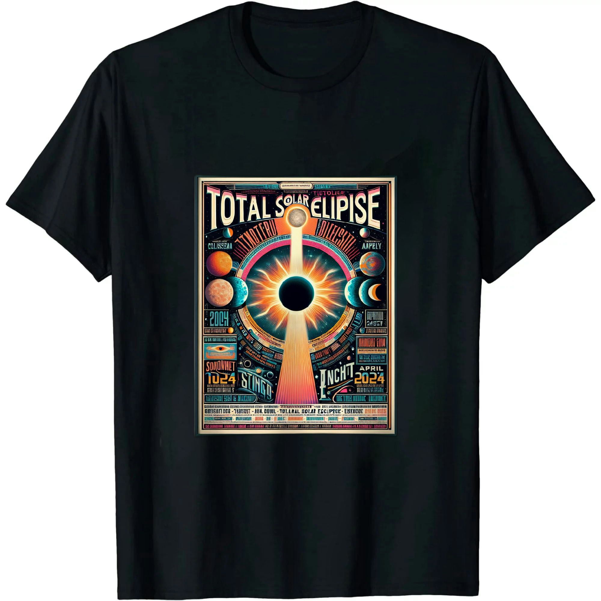 GOSMITH Total Solar Eclipse Tshirts 2024 Women Eclipse T Shirts April 8 ...