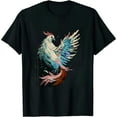 thumbnail image 1 of GOSMITH Transgender Phoenix Reborn Transsexual Flag LGBT Trans Bird T-Shirt, 1 of 3
