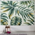 thumbnail image 1 of GOSMITH Tropical Leaves Green Palm Leaf Decorative Tapestry for Bedroom Living Room Dorm Painting, 1 of 6