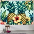 thumbnail image 1 of Leisuo Tropical Pineapple Decorative Pineapple Flower Pillowcase Wall Decoration Painting, 1 of 6