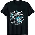 thumbnail image 1 of GOSMITH Unisex Fit Shirt This Girl Loves Dolphins T-Shirt Cute Funny T-Shirt Short Sleeve Round Neck Tee Black, 1 of 3