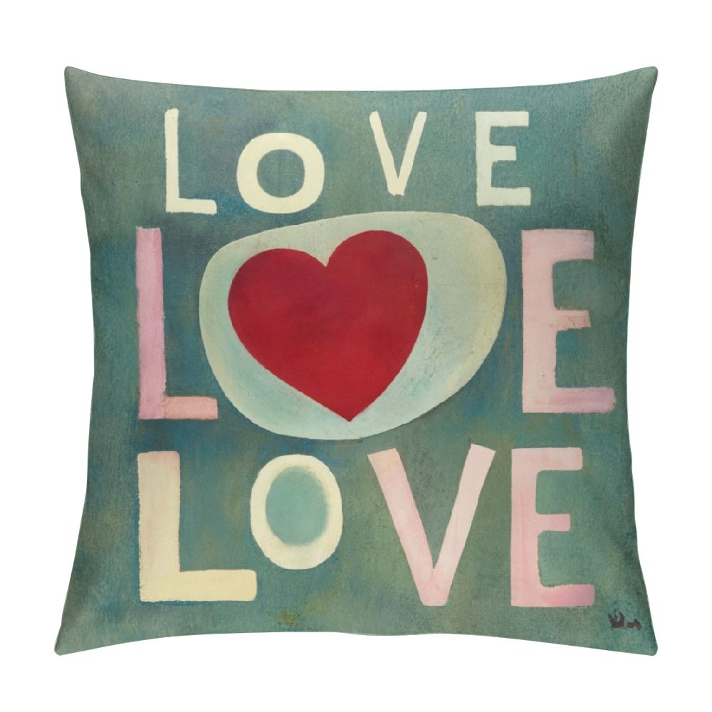 GOSMITH Valentines Day Pillow Cover Farmhouse Valentines Day Decor for