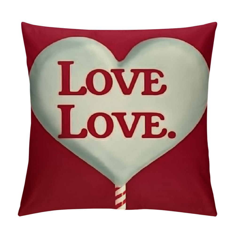 GOSMITH Valentines Day Pillow Covers Valentines Day Decor for Home Love