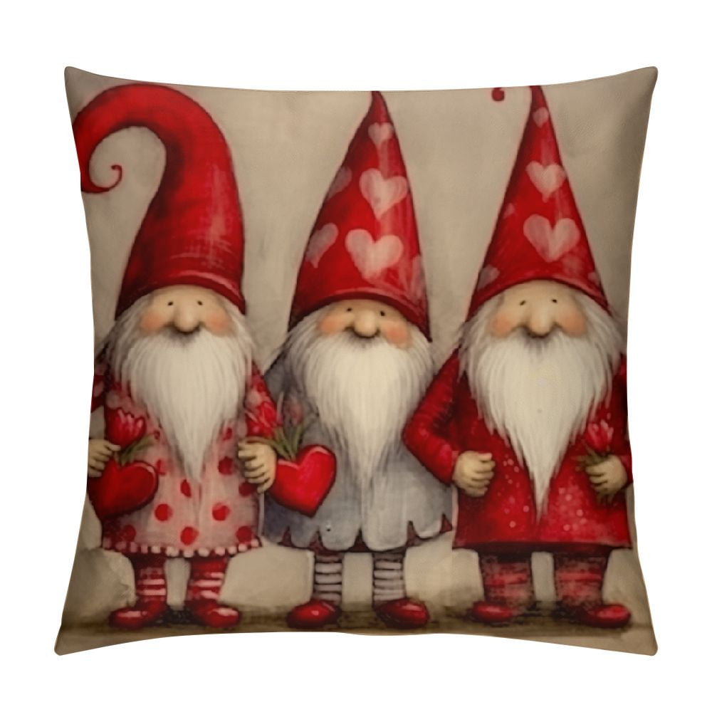 GOSMITH Valentines Day Pillow Covers Farmhouse Valentines Day Decor for