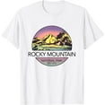 thumbnail image 1 of Leisuo Vintage Rocky Mountain National Park Retro T-Shirt 149870-white, 1 of 3