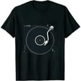 thumbnail image 1 of GOSMITH Vinyl Record Player Sketch Drawing T-shirt, 1 of 3