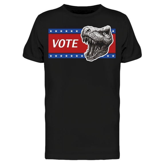 GOSMITH Vote With T Rex Head T-Shirt Men - Male Small