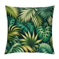 thumbnail image 1 of GOSMITH  Watercolor Palm Leaves Pillow Covers Summer Colorful Hawaiian Tropical Plants Palm Leaf Pillows Decorative Throw Pillows Farmhouse Decorations for Home Cushion Case, 1 of 5