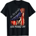 thumbnail image 1 of Leisuo We the People Are Pissed Off Vintage US America Flag T-Shirt 160472-black, 1 of 3