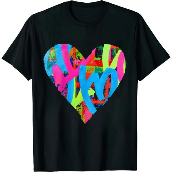 GOSMITH Woman’s Sweatershirt Lips Print Causal Blouse Off The Shoulder Loose Slouchy Pullover Plus Size Tops