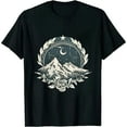 thumbnail image 1 of GOSMITH Women's Hiking Mountain Nature Shirts Cute Floral Wildflower Tees Trip Tops Summer Casual Outdoor Clothes, 1 of 3