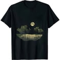 thumbnail image 1 of GOSMITH  Women's Music Lover Cotton Tee Graphic Short Sleeve Crewneck T-Shirt, Natural Rhythm Guitar, 1 of 3