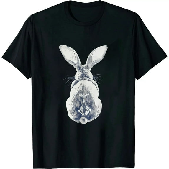 GOSMITH Womens Hip Hop and You Dont Stop T Shirt Funny Sarcatic Easter Bunny Novelty Tee for Guys