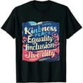 thumbnail image 1 of GOSMITH Womens Kindness Peace Equality Transgender Flag LGBT Pride Trans T-Shirt, 1 of 3