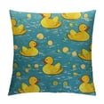 thumbnail image 1 of GOSMITH  Yellow Ducks Pillow Covers Yellow Ducks Pillowcase Throw Pillow Covers Decorative Square Pillow Cases Standard Size for Home Couch Sofa Bed Pillow Protector, 1 of 5