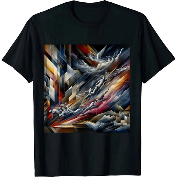 GOSMITH Zipline Heartbeat T-Shirt Graphic Zip Wire Gift