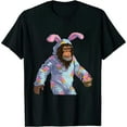 thumbnail image 1 of GOSMITH funny Bigfoot Sasquatch happy easter bunny eggs T-Shirt, 1 of 3