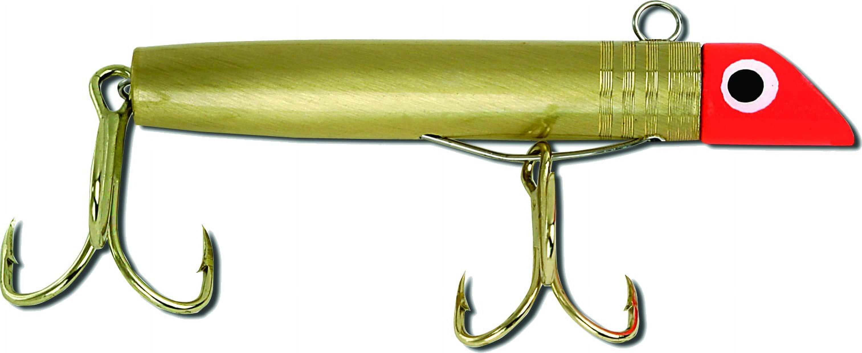 GOT-CHA 200 Series Plug Fishing Lure, Chartreuse w/ Green Head, 3, 1 Ounce