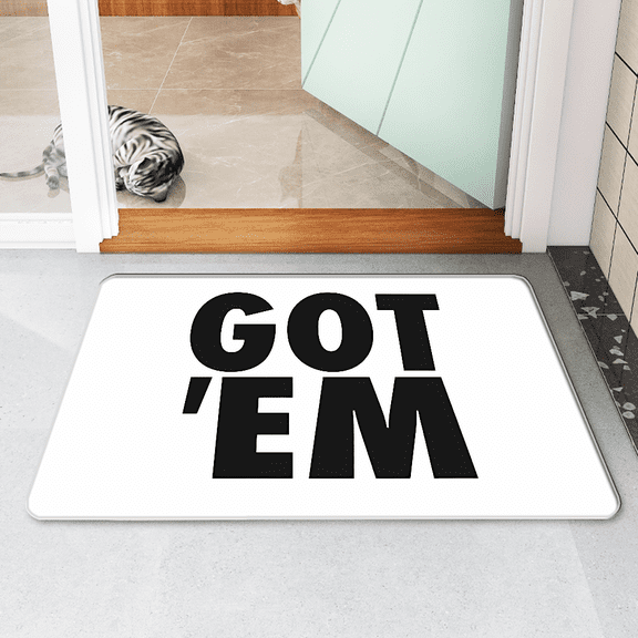 GOT ME Kitchen Foot Mat Room Rugs Rug for Bedroom Floor Mats Carpets Doormat Entrance Door Carpet Bathroom Bath House Living