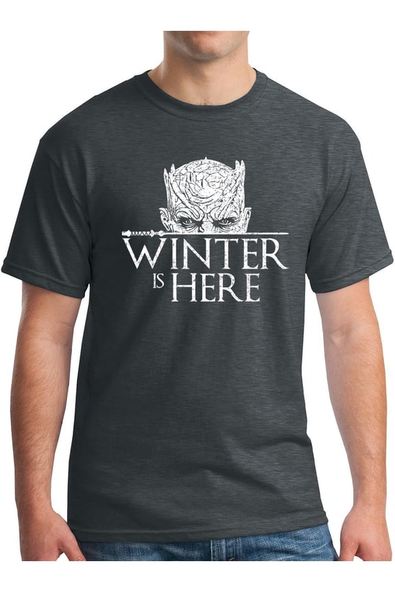 GOT Winter Is Here T-Shirt Dark Heather (2XL)