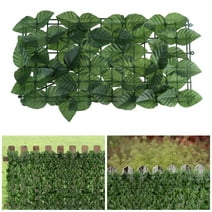 GOTGELIF 1PC 9.8x19.7 inch Artificial Ivy Privacy Fence Screen Faux Ivy Hedge Expandable Faux Privacy Fence for Wall Screen, Outdoor Garden, Wedding Decor