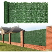GOTGELIF® 39"x119" Ivy Privacy Fence Screen,Faux Ivy Leaf Artificial Hedges Fence,Greenery Wall Panel Decoration for Garden, Decor, Balcony, Patio, Indoor