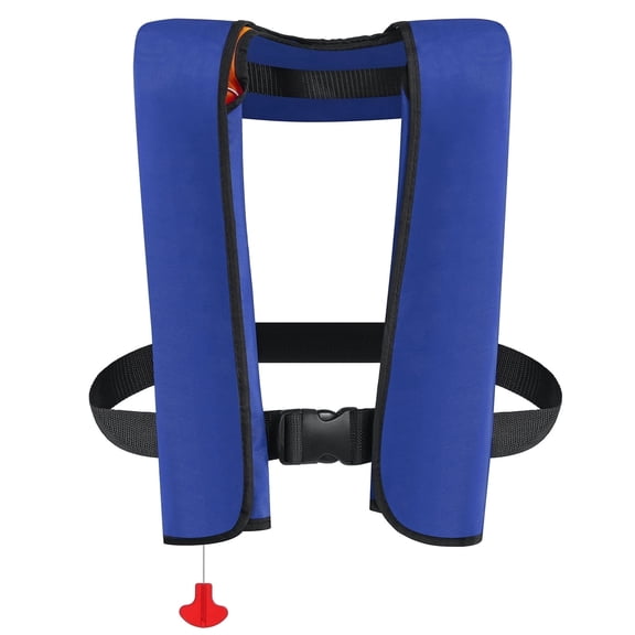 GOTGELIF Adult Automatic Inflatable Life Jacket, TPU /Nylon Dark Blue