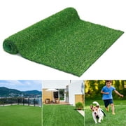 GOTGELIF Artificial Grass Turf 3.93x5.9FT Realistic Artificial Grass Rug 20mm Height Natural Looking Fake Grass Outdoor Rug for Garden Lawn Landscape Indoor Outdoor