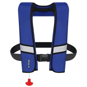 GOTGELIF by GOTGELIF Automatic Inflatable Life Jacket with Reflectors Safety Adult Life, Size 50''