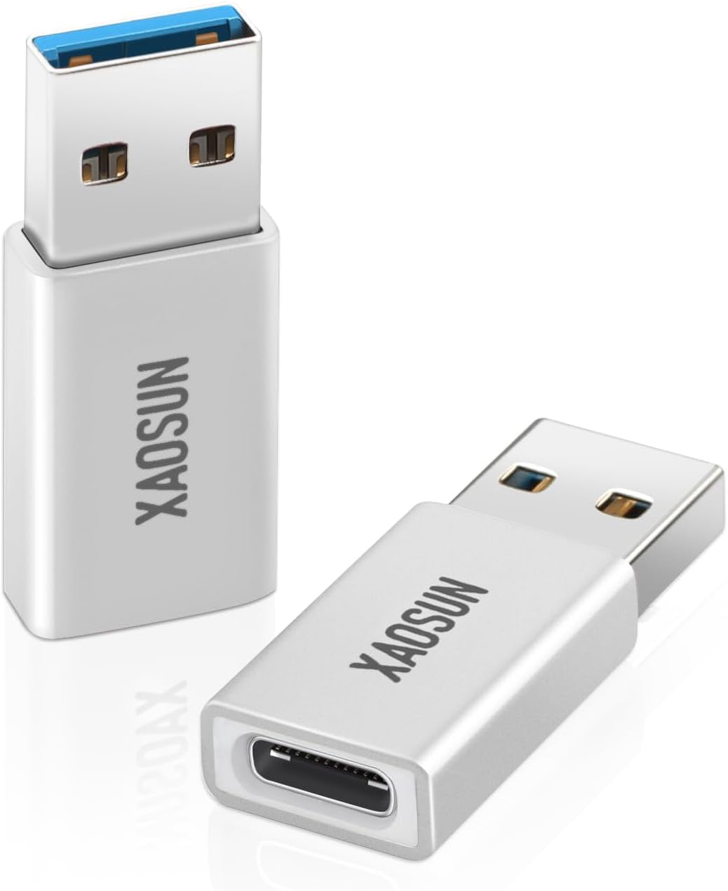 GOTHICANA BY EMP[10Gbps] Usb C Female To Usb Male Adapter (2-Pack), 3.1 ...