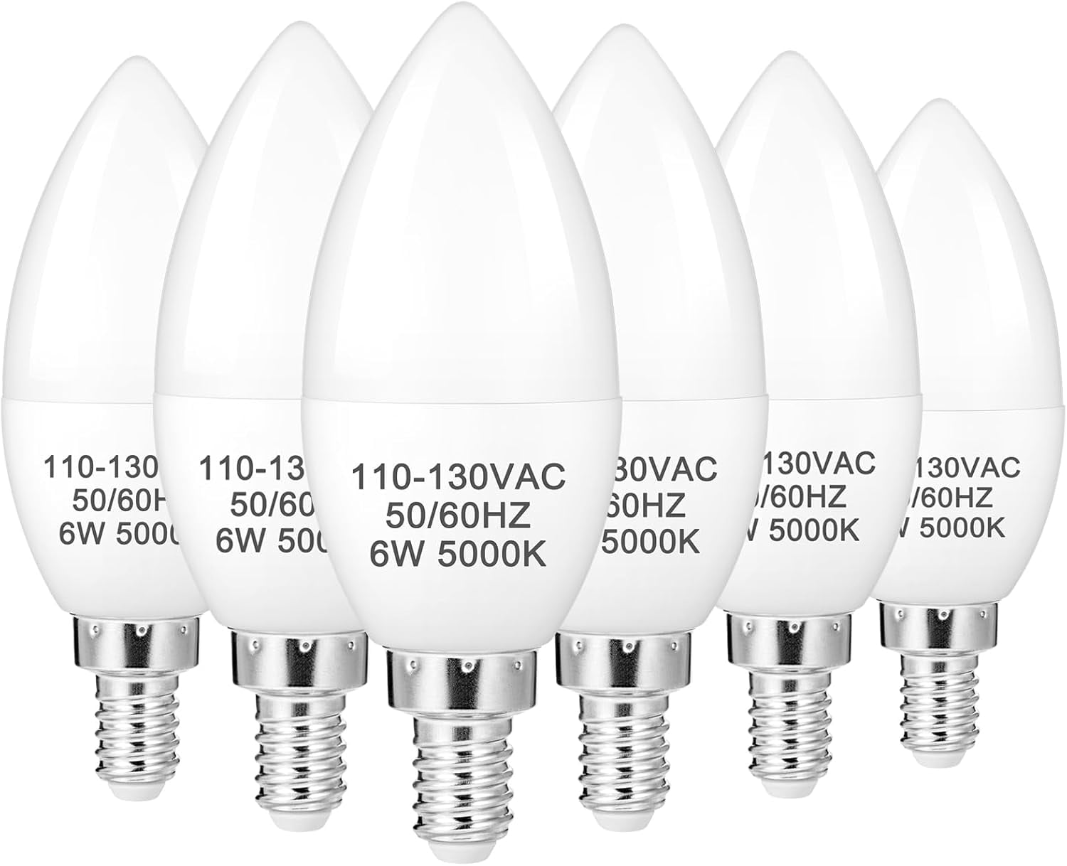GOTHICANA BY EMPDiamiaq B11 Led Light Bulb E12 Candelabra Light Bulbs ...