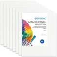 GOTIDEAL Canvas Boards for Painting, 8x10 inch Set of 8, Gesso Primed