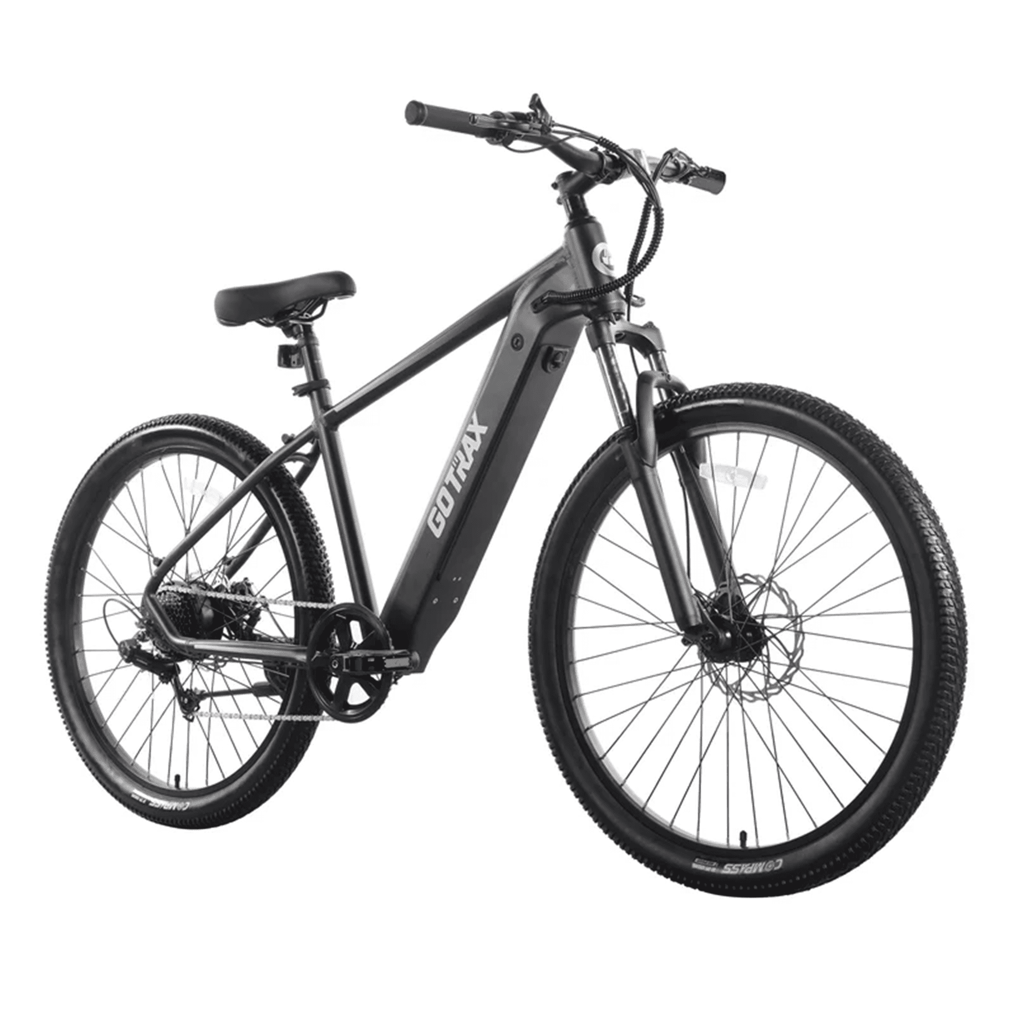 GOTRAX Approach 27.5" Step Over Electric Mountain Adult Bike with 350W Motor 20 MPH Up to 264lb, Black