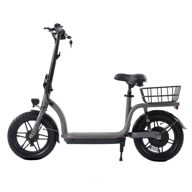 GOTRAX CAMPUS PRO Electric Scooter with Seat for Adult Commuter, 500W ...