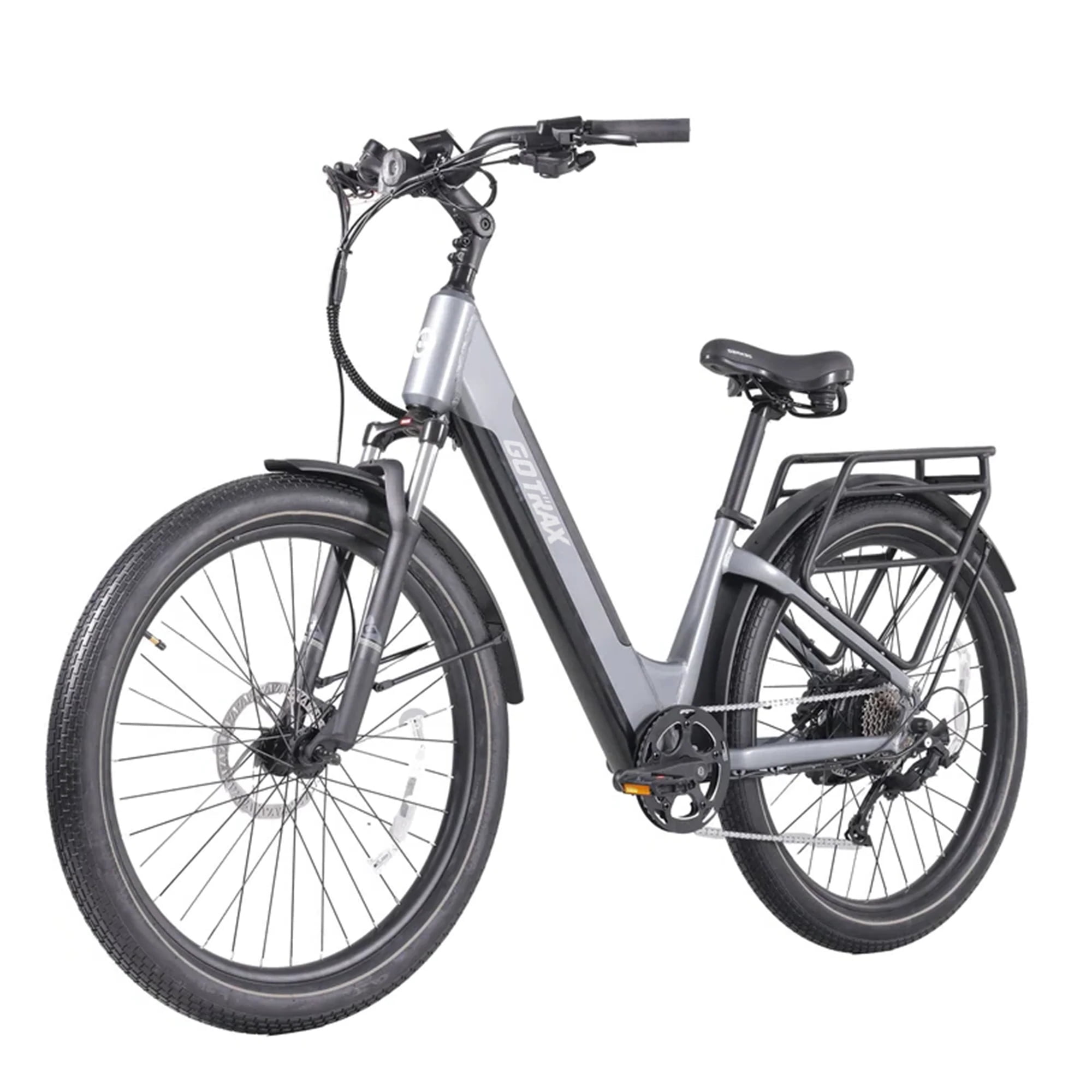 GOTRAX 27.5 Electric Bike, 350W 36V 20mph Shimano 7 Speed