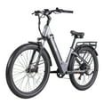 thumbnail image 1 of GOTRAX CTI3 27.5" Electric Bike, 500W Motors 60 Miles Long Range Up To 300lbs Comfort Adult Electric Bike For Commuters, Gray, 1 of 9