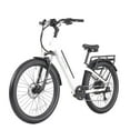 thumbnail image 1 of GOTRAX CTI3 27.5" Electric Bike, 500W Motors 60 Miles Long Range Up To 300lbs Comfort Adult Electric Bike For Commuters, White, 1 of 9
