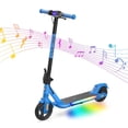 thumbnail image 1 of GOTRAX Comet Foldable Electric Scooter for Kids Ages 6-12, 150W Motor, 10 MPH Max Speed, 7 Mile Range,Blue, 1 of 8