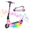 thumbnail image 1 of GOTRAX Comet Foldable Electric Scooter for Kids Ages 6-12, 150W Motor, 10 MPH Max Speed, 7 Mile Range,Pink, 1 of 11