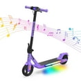 thumbnail image 1 of GOTRAX Comet Foldable Electric Scooter for Kids Ages 6-12, 150W Motor, 10 MPH Max Speed, 7 Mile Range, Purple, 1 of 8