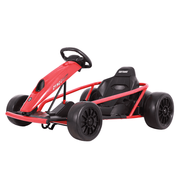 GOTRAX Drift Go Kart Ride on for Kids Ages 6+, Steel Frame, up to 8 mph, 120 lb Weight Capacity