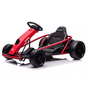 GOTRAX Drift Go Kart Ride on for Kids, Steel Frame, up to 8 mph, 120 lb Weight Capacity, UL2272
