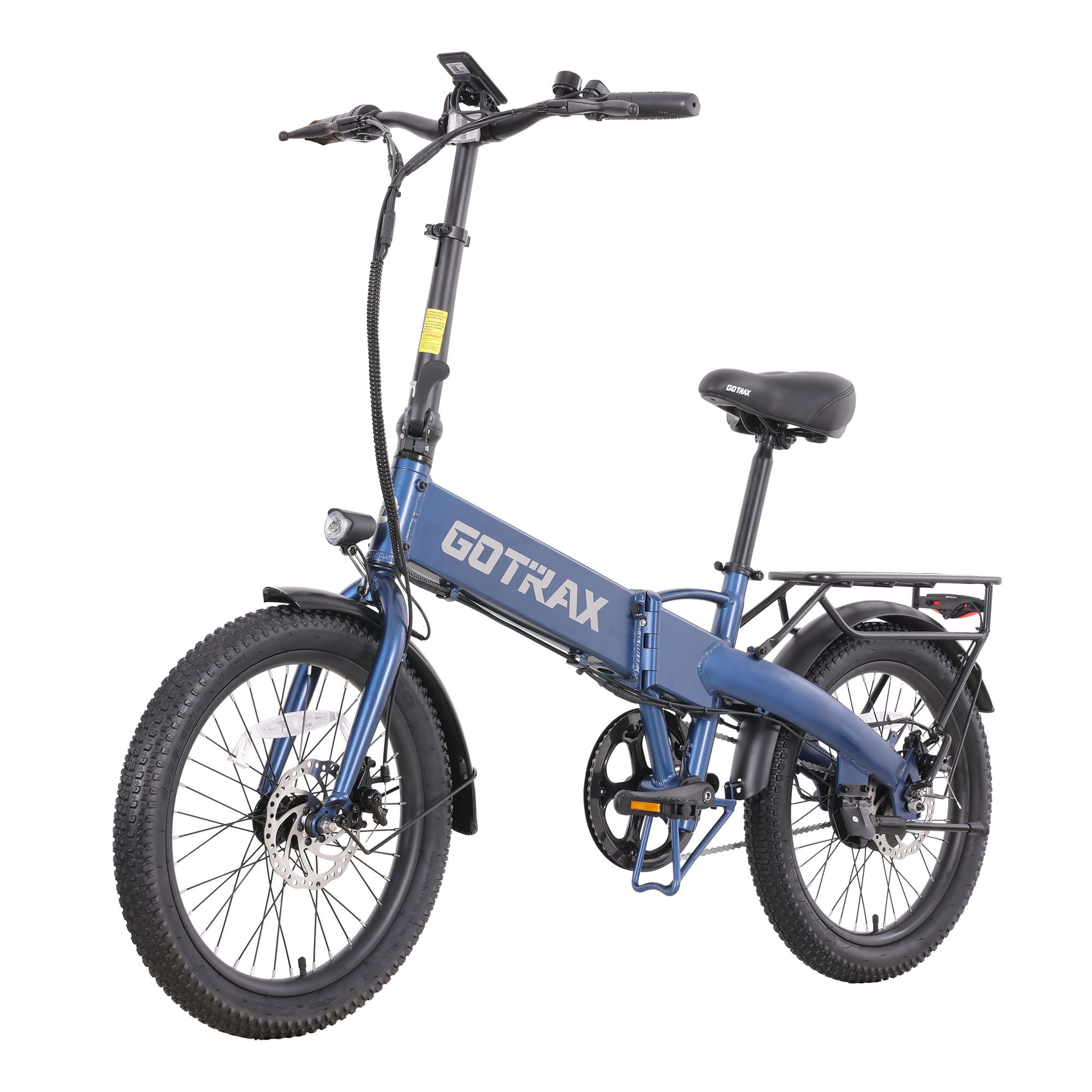 GOTRAX eFold Electric Folding Bike, 20mph, 35-mile Range, 350W Motor