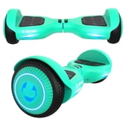 GOTRAX Edge Hoverboard for Kids Adults, 6.5 Tires 6.2mph & 2.5 Miles Self Balancing Scooter, Teal