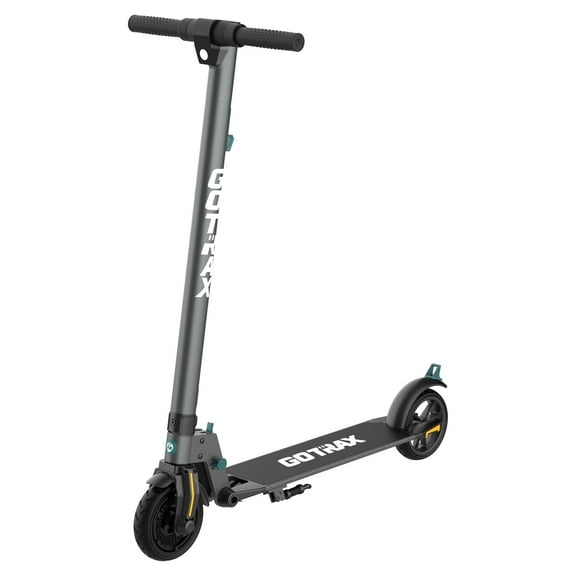 GOTRAX G2Plus Foldable Electric Scooter for Adult Teens Age of 8+ with 6" Tires, 200W 12mph, Gray