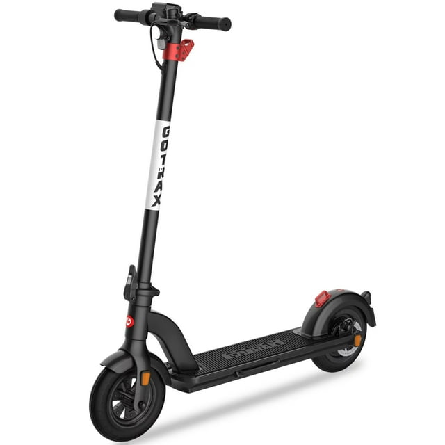 GOTRAX G3 Electric Scooter, 8.5" Pneumatic Tires, Max 18mile Range and 15.5Mph Power by 350W Motor, Foldable Escooter for Adult Unisex,Black