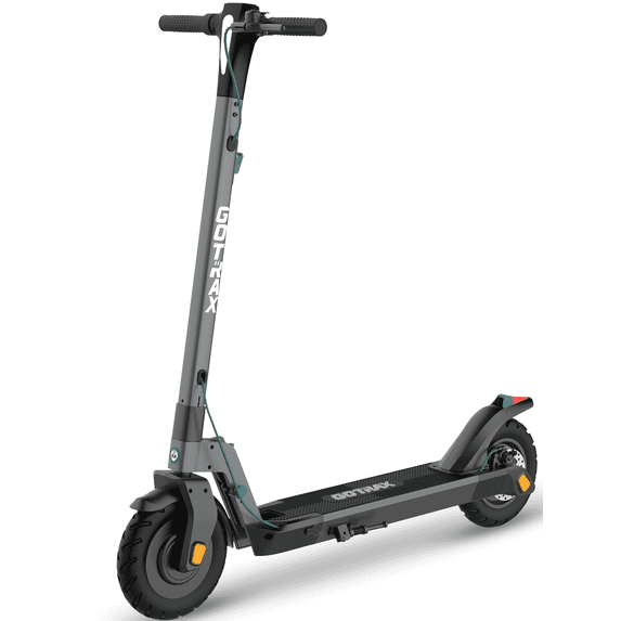 GOTRAX G3 Plus Adult Electric Scooter, 300W 10" Tires Max 18 mile Foldable Escooter for Adult, Gray
